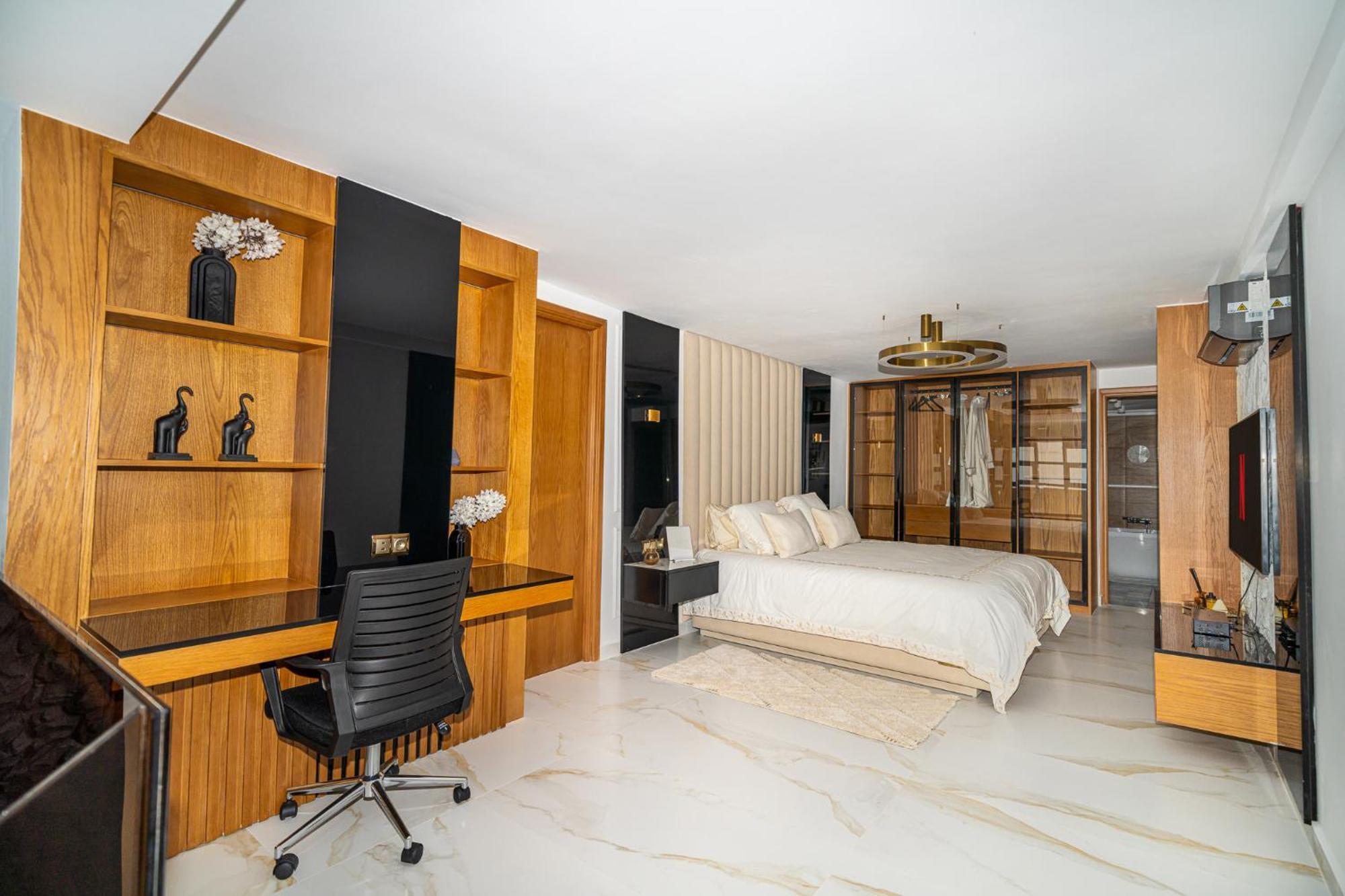 Ecrin Secret, Duplex Prestige, Proche Corniche & Medina, Piscine, Parking, Wifi, Iptv, Ac Leilighet Tanger Eksteriør bilde