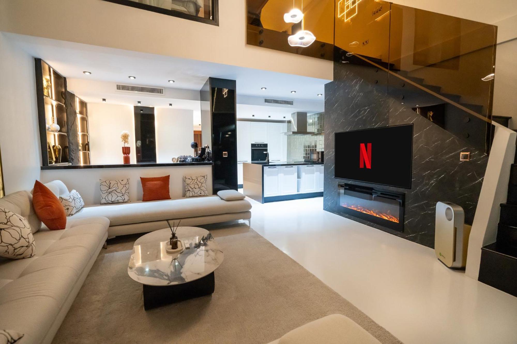 Ecrin Secret, Duplex Prestige, Proche Corniche & Medina, Piscine, Parking, Wifi, Iptv, Ac Leilighet Tanger Eksteriør bilde