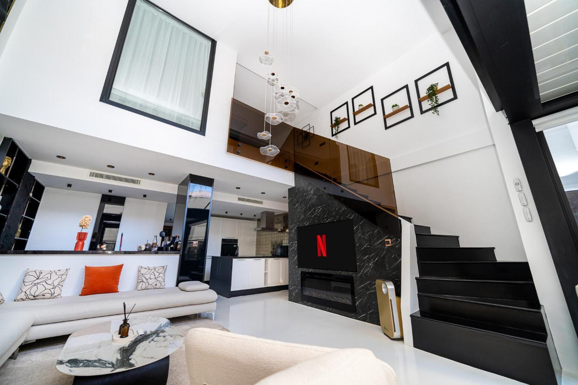 Ecrin Secret, Duplex Prestige, Proche Corniche & Medina, Piscine, Parking, Wifi, Iptv, Ac Leilighet Tanger Eksteriør bilde